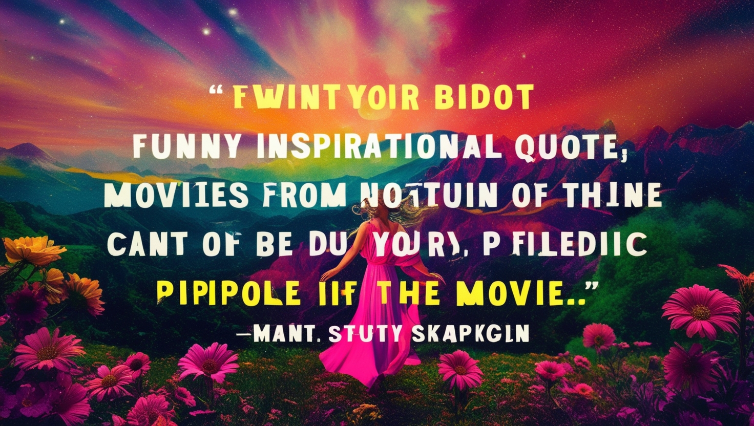 Funny Inspirational Quotes from Movies