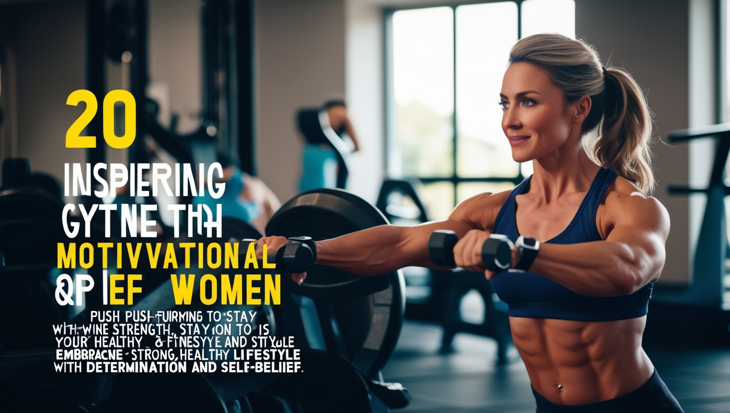 Gym Motivational Quotes for Women